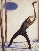 WOodcutter Ferdinand Hodler